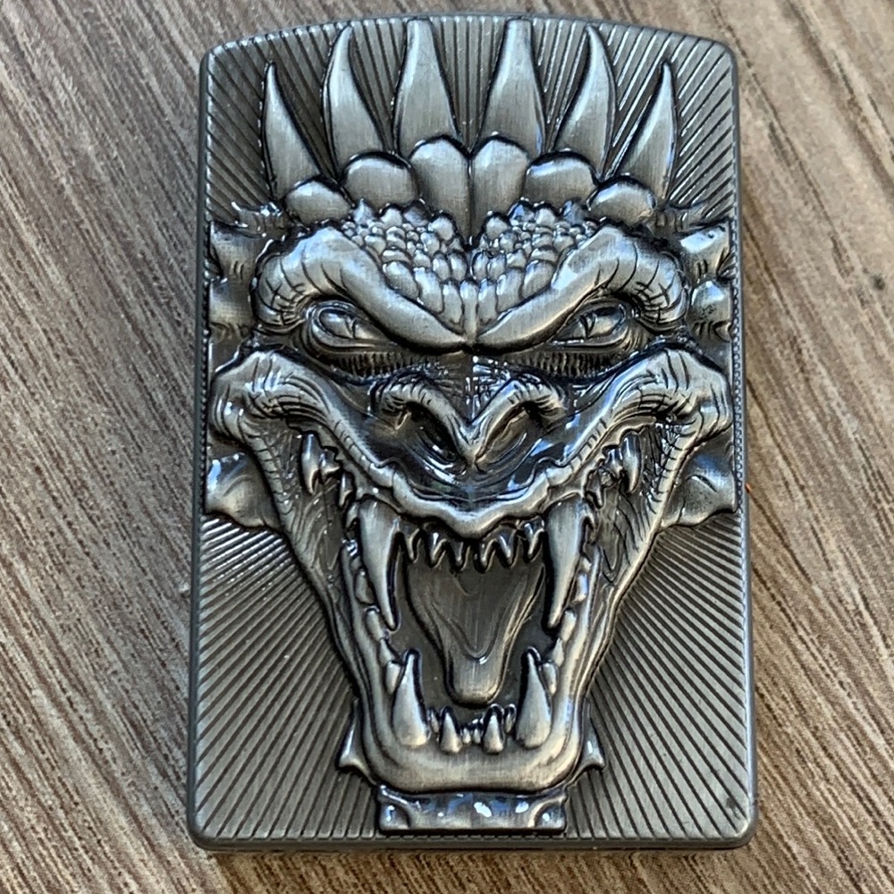 Dragon Electronic Lighter Flameless Windproof Coil USB Rechargeable Light